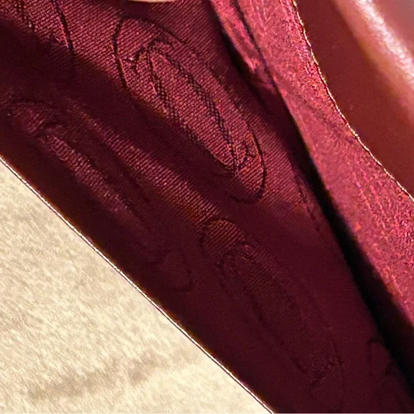 Cartier Bordeaux Leather Bifold Long Wallet - Amazing Condition! - Picture 6 of 8